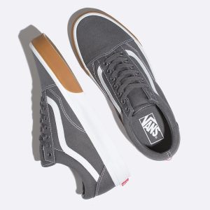 Vans Erkek Spor Ayakkabı Gum Bumper Old Skool Beyaz | 36569-110